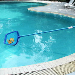 Aquatix Pro Swimming Pool Pole, 12 Feet, Professional Grade, Extendable 3 Section 4-12ft Aluminium Telescopic Pole for Skimmer Nets, Vacuum Heads, Brushes, Grip & Lock, Strong Holding Power