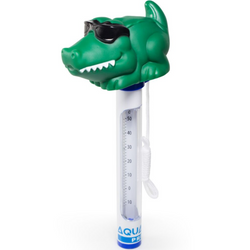 Floating Pool Thermometer - Alligator Style